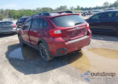 2017 Subaru Crosstrek 2.0I Limited из США, поврежденный, VIN JF2GPANC1H8204002